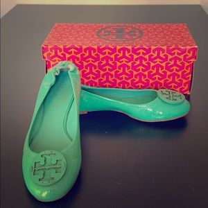 Tory Burch - Reva Ballet (Island Turquoise)